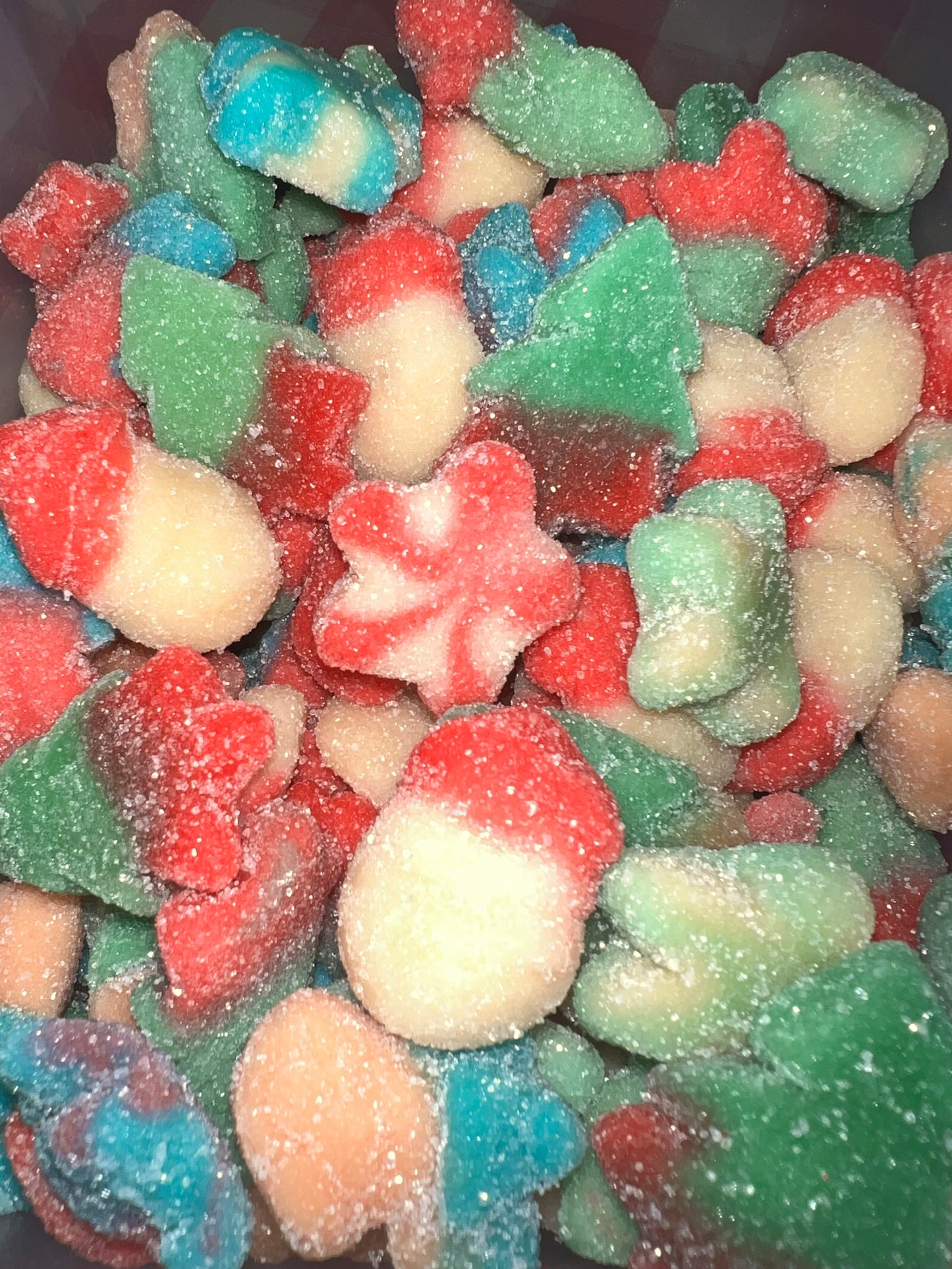 Assortiment bonbons de Noël sucrés