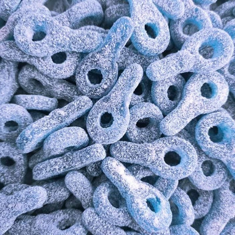 Tétine citrique bleue