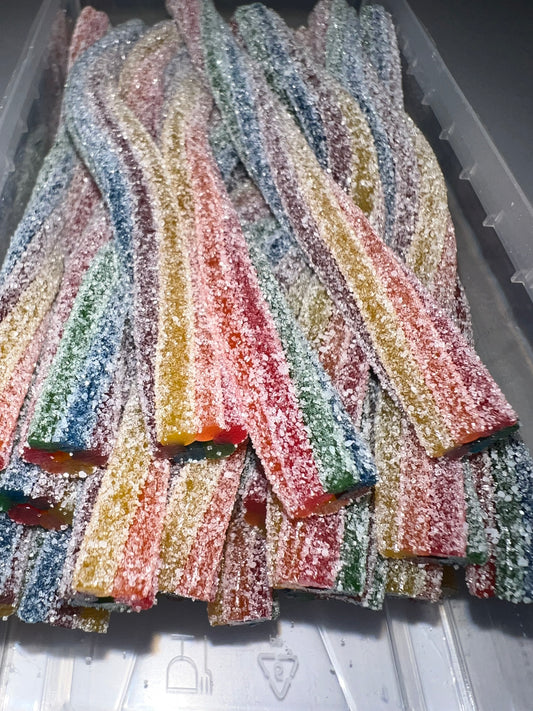 petits tubes multifruit sucré torsadés