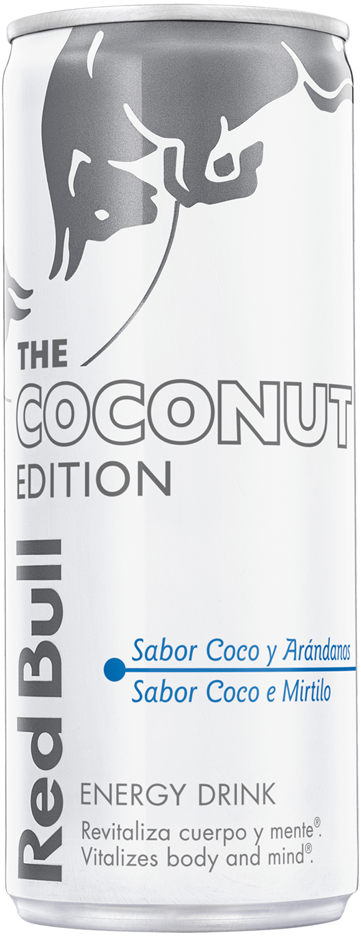 Red Bull saveur noix de coco et myrtille