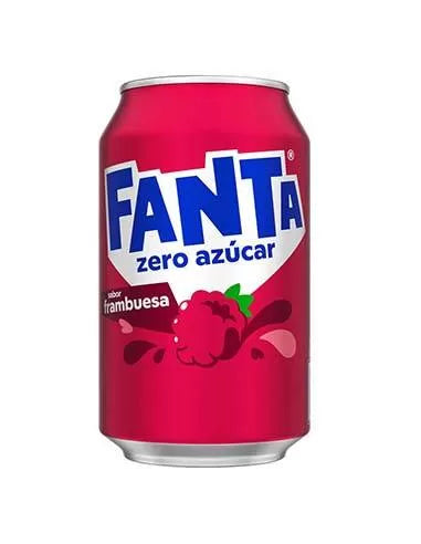 Fanta Framboise Zéro Sucres